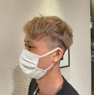 ショート カラー メンズ ⭐️髪質改善⭐️ 大野輝のヘアスタイル