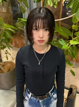 ショート カラー 🌟満足度No.1/ 似合わせ/AYA🌟のヘアスタイル