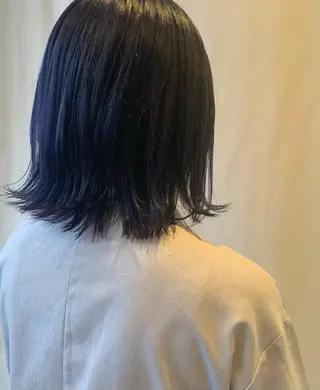 ミディアム カラー ✄折橋 彩花🐶🍑のヘアスタイル