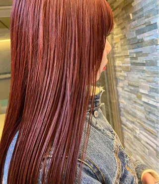 ロング デザインカラー/ボブ ブリーチカラー/ユリのヘアスタイル