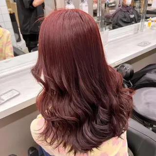 セミロング 💖札幌カラー 指名No.1💖玲奈のヘアスタイル
