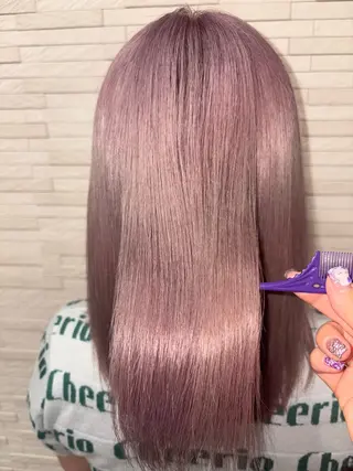 セミロング 𝐓𝐄𝐑𝐀𝐈 𝐇𝐀𝐍𝐎𝐍のヘアスタイル