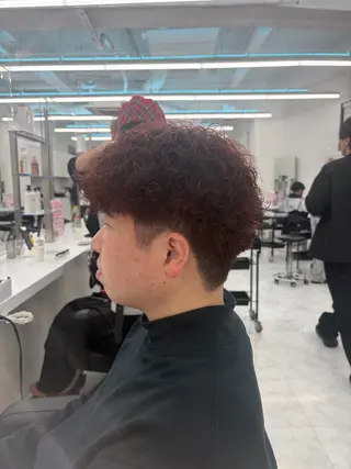 カラー パーマ メンズ SEIGO/カット /メンズパーマ🔥のヘアスタイル