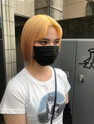 ショート カラー 無料ショートカット 募集中📛杏のヘアスタイル