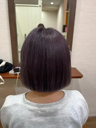 ショート カラー 堀谷 彩花のヘアスタイル