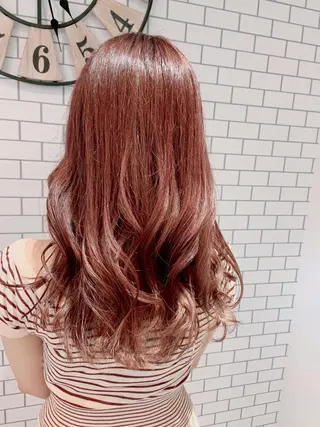 ロング カラー ヘアアレンジ 韓国hair🦋 Nanaのヘアスタイル