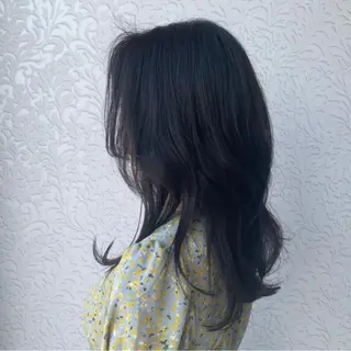 ロング 顔周りカット/透明感 カラー🤍大塚蛍のヘアスタイル