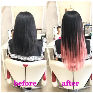ロング 🌸ドレスアップ 心斎橋店🌸のヘアスタイル