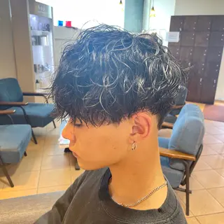 ショート パーマ メンズ すげさやか ✨メンズカットパーマのヘアスタイル