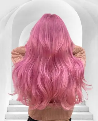 ロング 🎀韓国スリムタッキ 羽エクステ🎀kiiのヘアスタイル