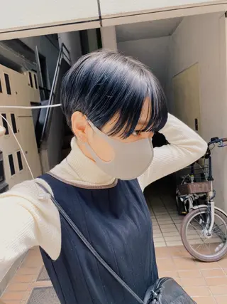 ショート 🟩白髪ぼかし/ボブ /ショートヘア/大司のヘアスタイル