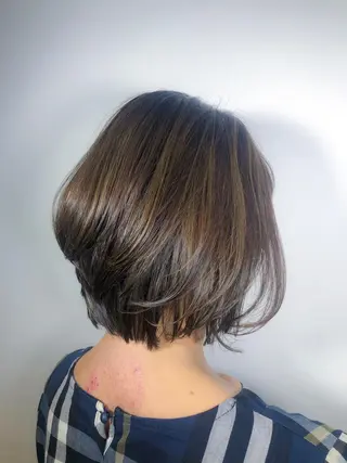 ミディアム 池田 寿子のヘアスタイル
