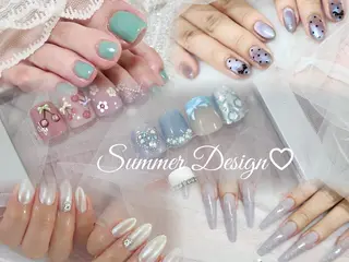 ネイル RiLion💗 Risa🦋💜のネイルデザイン