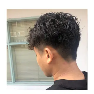 パーマ メンズ ❁⃘ ち だ り さ ❁⃘のヘアスタイル