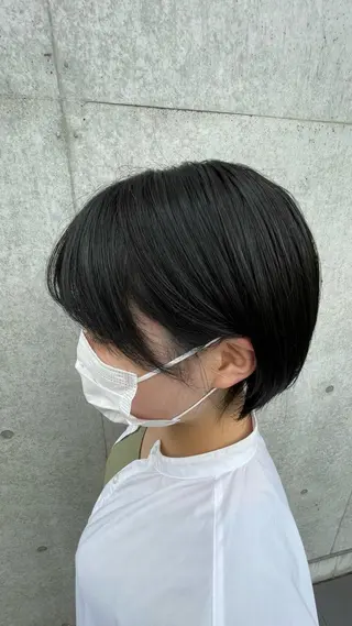ショート カラー メンズパーマ/ アイブロウリフト威吹のヘアスタイル