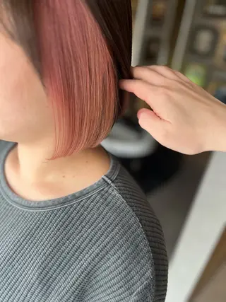 カラー soins de MaLilyのヘアスタイル