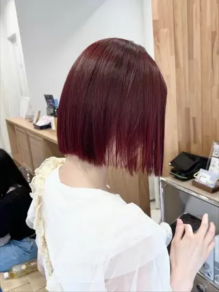 ショート カラー レイヤーカット⛓ hina🩶のヘアスタイル