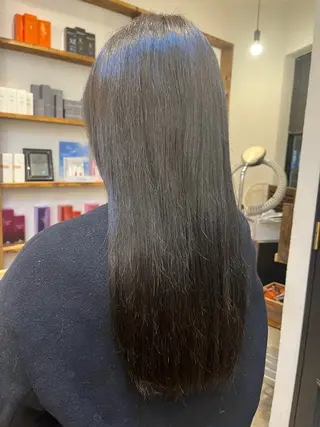 ロング カラー utsumi uran 吉祥寺のヘアスタイル