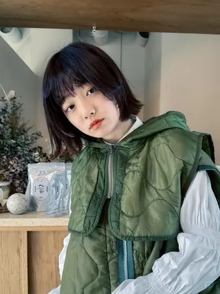 ミディアム yelm (official)のヘアスタイル