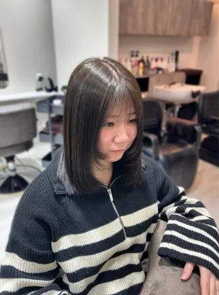 ミディアム 🌿髪質改善/レイヤ ー🌿ひかるんのヘアスタイル