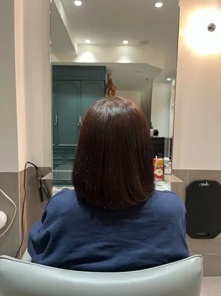 ミディアム 🌻暖色カラー🌻 sakuraのヘアスタイル