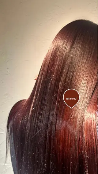 ロング cie りこのヘアスタイル