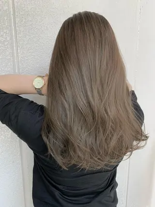 セミロング カラー 💎赤み消しカラー 特化型デザイナー💎のヘアスタイル