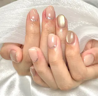 ネイル 夏 目のネイルデザイン