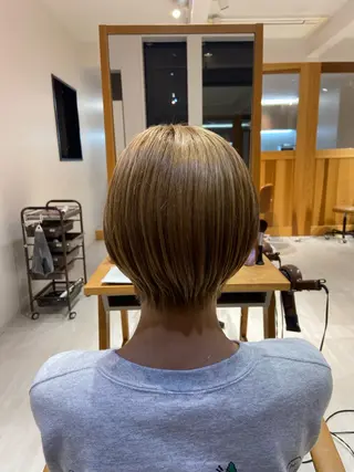 ショート ヤタガイ ミツエのヘアスタイル