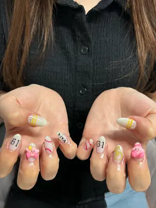ネイル I pinknail 韓国風·持ち込み専門のネイルデザイン