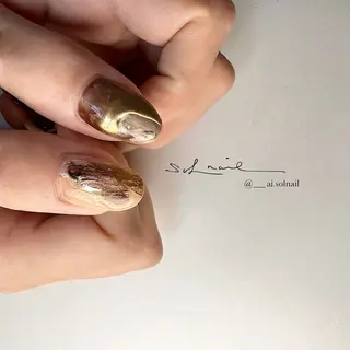 ネイル 🍃伏見 / soL nail / aiのネイルデザイン