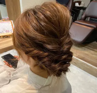 ヘアアレンジ 【髪質改善 艶髪】 布川 莉穂のヘアスタイル