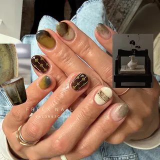 ネイル freex nail /ニュアンス/個性派のネイルデザイン