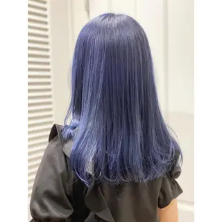 セミロング kawabe maikoのヘアスタイル