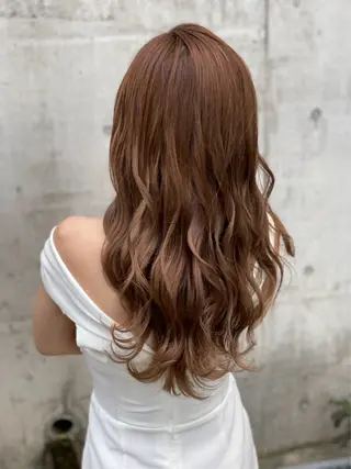 ロング ヘアアレンジ 塚田 恵のヘアスタイル