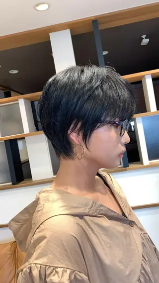 ショート 林 瑞起のヘアスタイル
