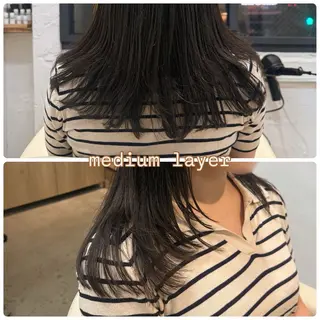 ミディアム 11月カットモデル 募集❗️junnaのヘアスタイル
