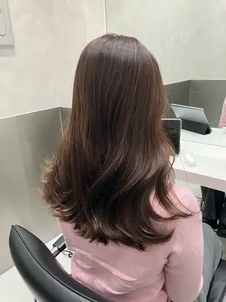 カラー 💖ブリーチなし透明 感💖ASAHIのヘアスタイル