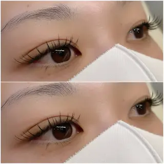 マツエク・マツパ EYELA Mizukami❄️のマツエク・マツパデザイン