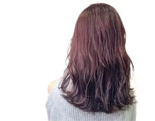 ミディアム カラー ケアブリーチ /髪質 改善/古橋圭史郎のヘアスタイル