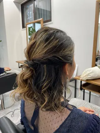 ミディアム OGAWA HIROKIのヘアスタイル
