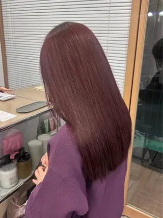 ロング カラー レイヤーカット⛓ hina🩶のヘアスタイル