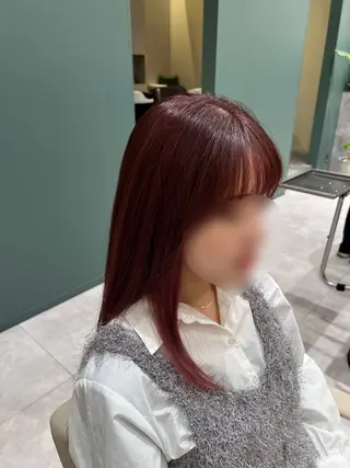 ロング 米田 穂乃花のヘアスタイル