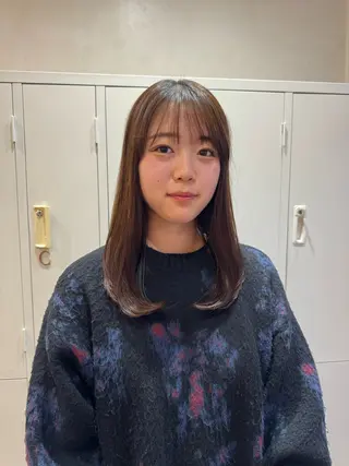 ミディアム ROMEO京橋 タナカユアンのヘアスタイル