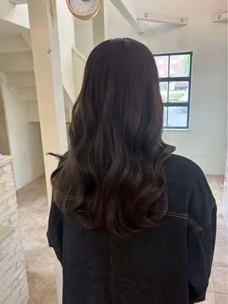 ロング 古川 心のヘアスタイル