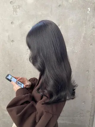 カラー 🩶透髪×モテ髪🩶 池袋SHE🏹🩶のヘアスタイル