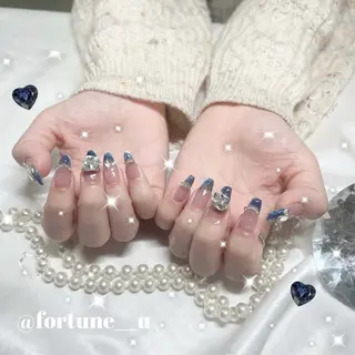 ネイル 💜5/4空✩.* Yuuna💜のネイルデザイン