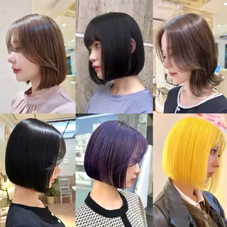 ショート カラー 韓国系レイヤー特化 hiroのヘアスタイル