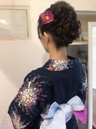 ヘアアレンジ LUMIA/オーナー 西田わかばのヘアスタイル