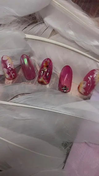 カラー ネイル Moonstone Salonのネイルデザイン